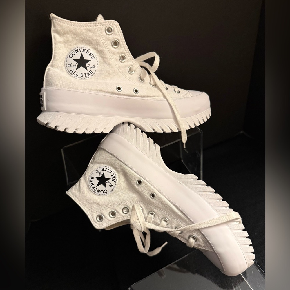 Converse Chuck Taylor Women's White High-Top Sneakers NWOT